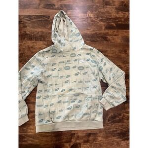 Youth hoodie Nike logo print patchwork XL athletic school wear